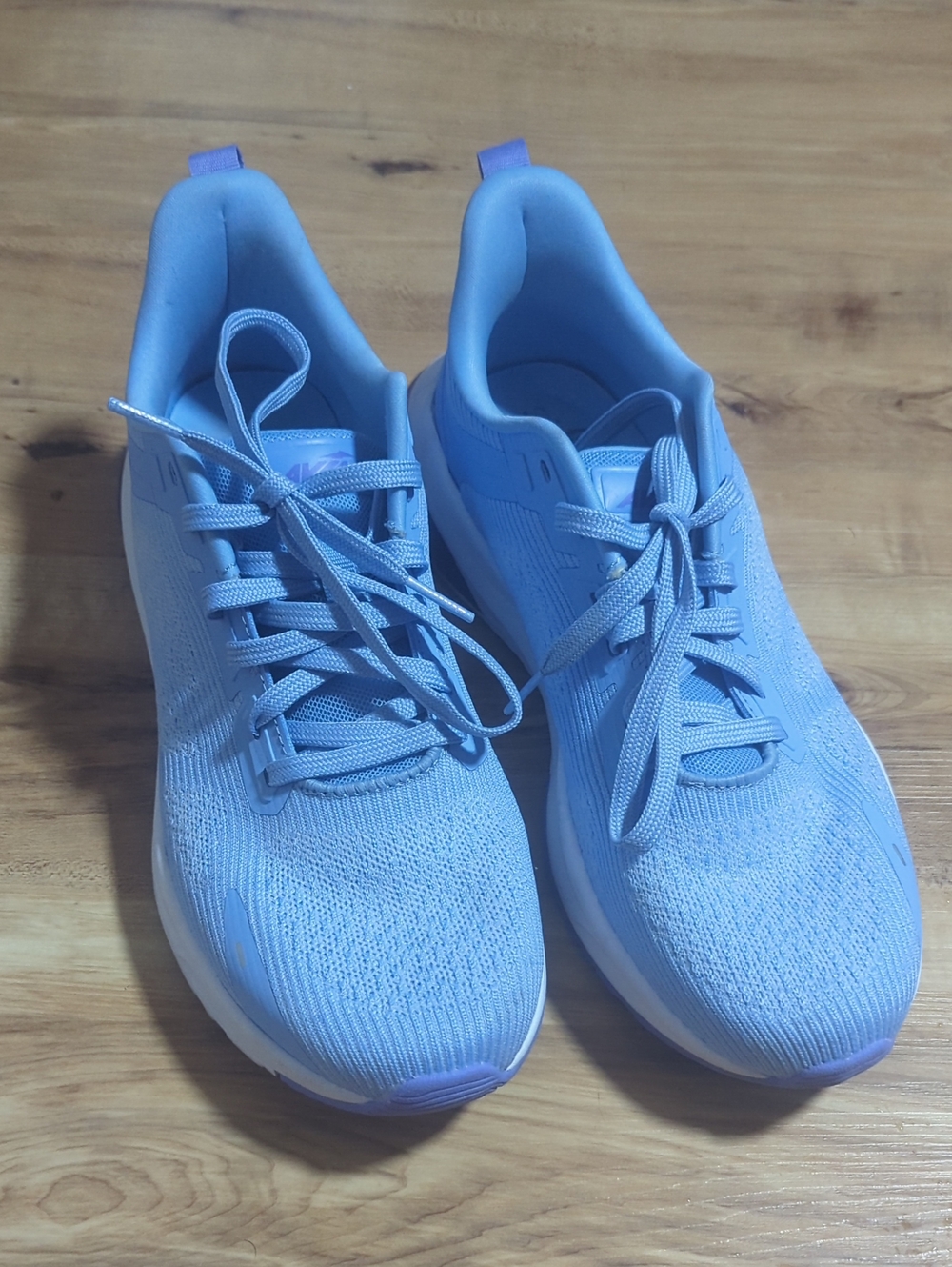 Avia Women's Light Blue Knit Athletic Sneakers